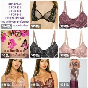 BRA SALE ON OUT MERCARI PAGE!